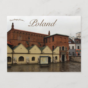 Carte Postale L'ancienne synagogue Kazimierz District de Kraków 