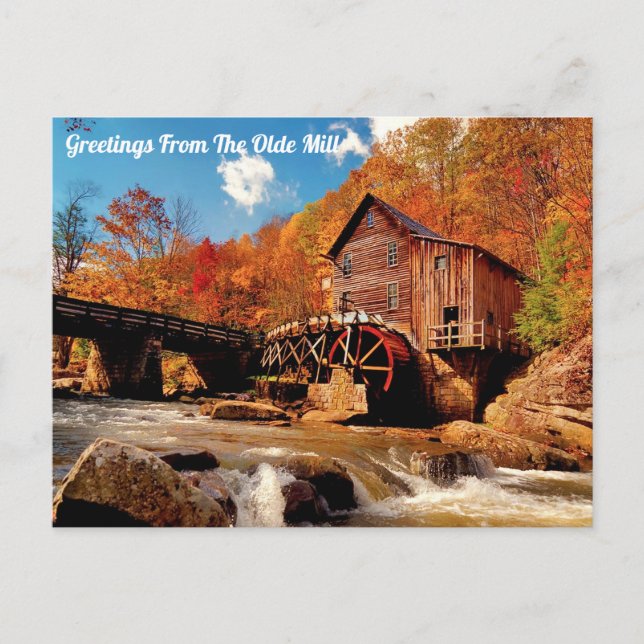 Carte Postale L'ancienne usine (Devant)