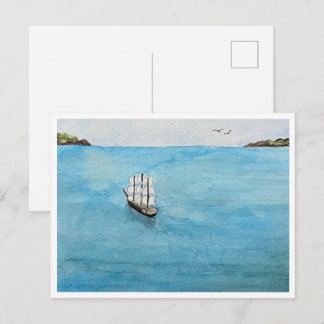 Carte postale Land Ho