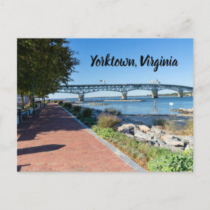 Carte Postale Landing Riverwalk à Yorktown Virginia