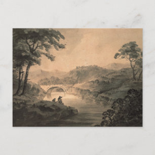 Carte Postale Landscape (pen & ink wash)