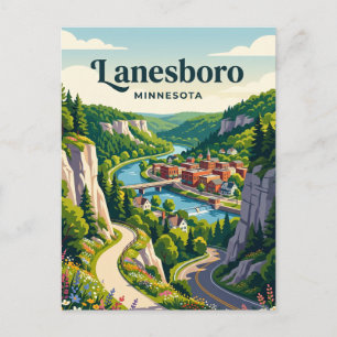 Carte Postale Lanesboro USA