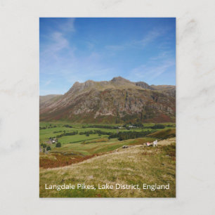 Carte postale Langdale Pikes
