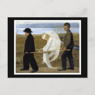 Carte Postale L'ange blessé