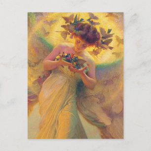 Carte Postale L'ange des oiseaux