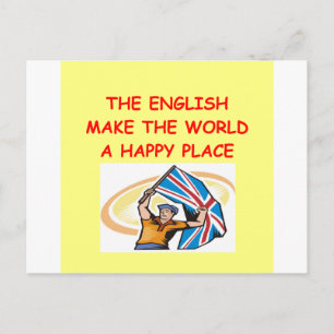 Carte Postale l'anglais