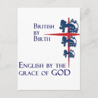L'anglais britannique né par la Grâce de Dieu