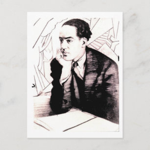 Carte Postale Langston Hughes, poète américain
