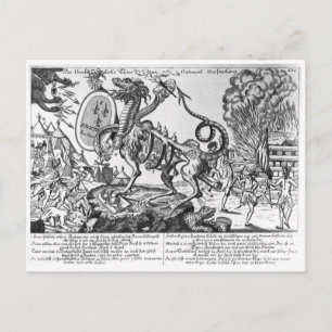 Carte Postale L'animal insatiable de l'Assemblée nationale