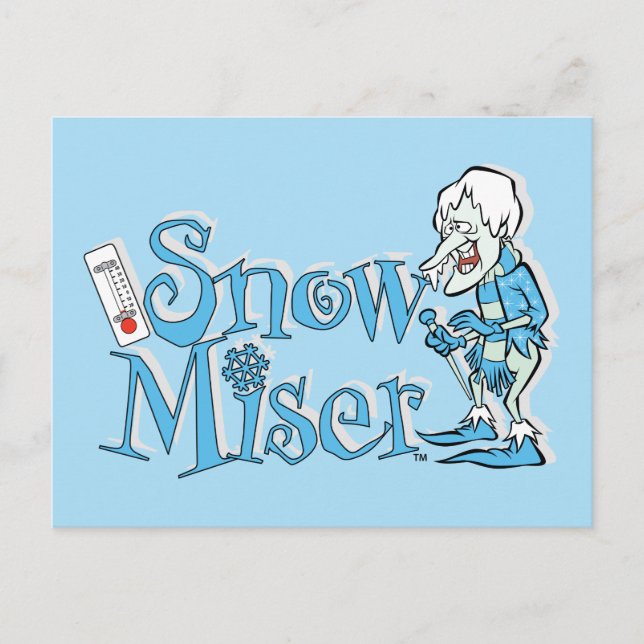 Carte Postale L'ANNÉE SANS PÈRE NOËL™ | Monsieur Glace (Devant)