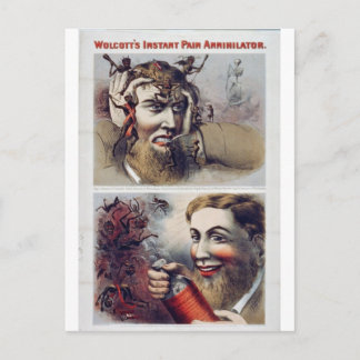 Carte Postale L'annihilateur de douleur instantanée de Wolcott