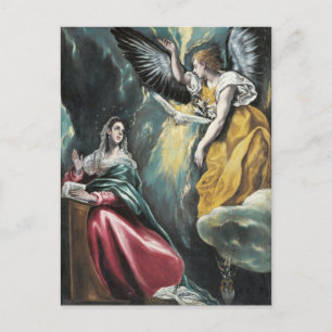 Carte Postale L'Annonciation par El Greco