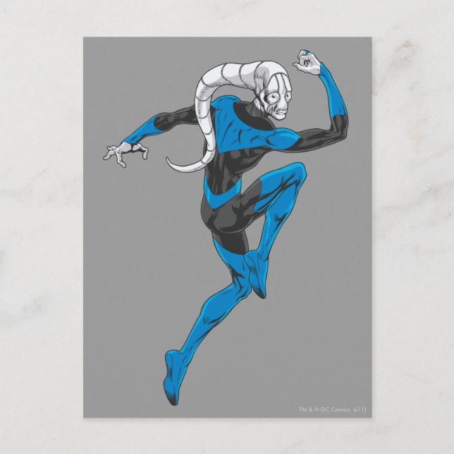 Carte Postale Lanterne bleue 1 (Devant)