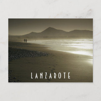Carte postale Lanzarote - Playa de Famara