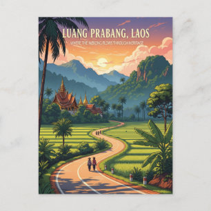 Carte Postale Laos Luang Prabang