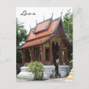 Carte Postale laos wat