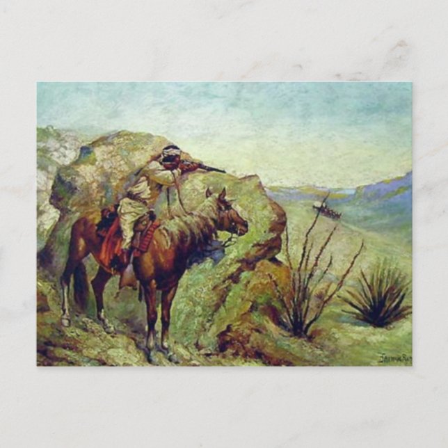 Carte Postale L'Apache (Devant)