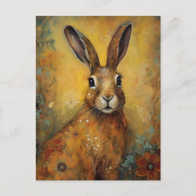 Carte Postale Lapin (Devant)