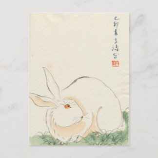 Carte Postale Lapin japonais