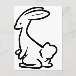 Carte Postale Lapin Lapin