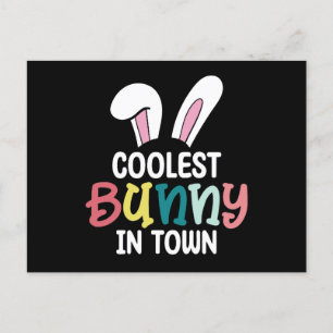 Carte Postale Lapin Le Plus Cool En Ville Lapin De Pâques Lapin 