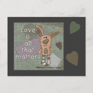 Carte Postale Lapin primitif