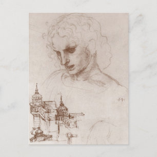 Carte Postale L'apôtre Jacobus Sforza de Léonard de Vinci