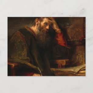 Carte Postale L'apôtre Paul, 1657 par Rembrandt van Rijn