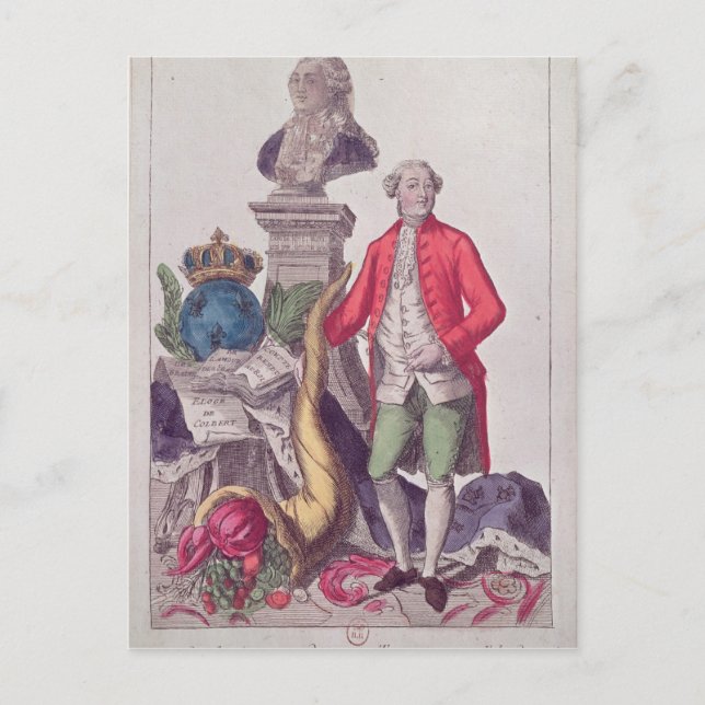 Carte Postale L'appel de Jacques Necker 16 juillet 1789 (Devant)