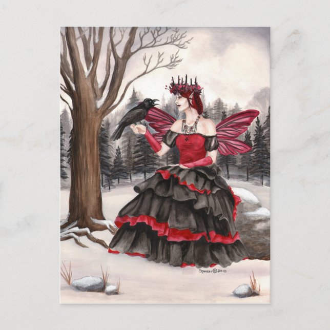 Carte Postale L'appel de l'hiver froid (Devant)