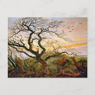 Carte Postale L'Arbre aux corbeaux de Caspar David Friedrich