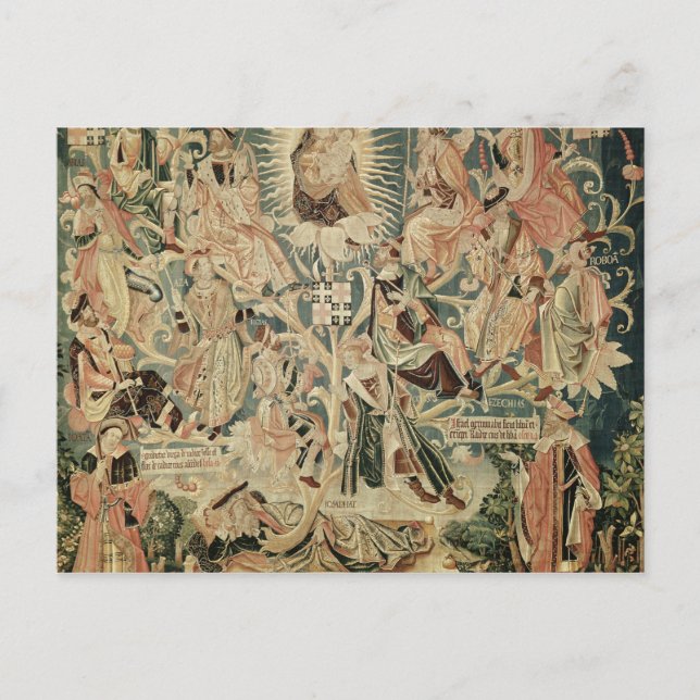 Carte Postale L'arbre de Jesse (Devant)