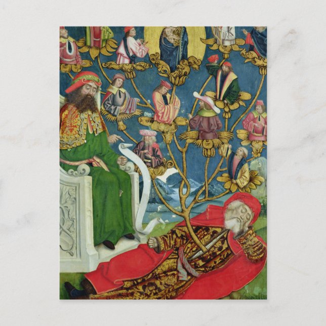 Carte Postale L'arbre de Jesse, de l'autel du Dôme, 1499 (Devant)