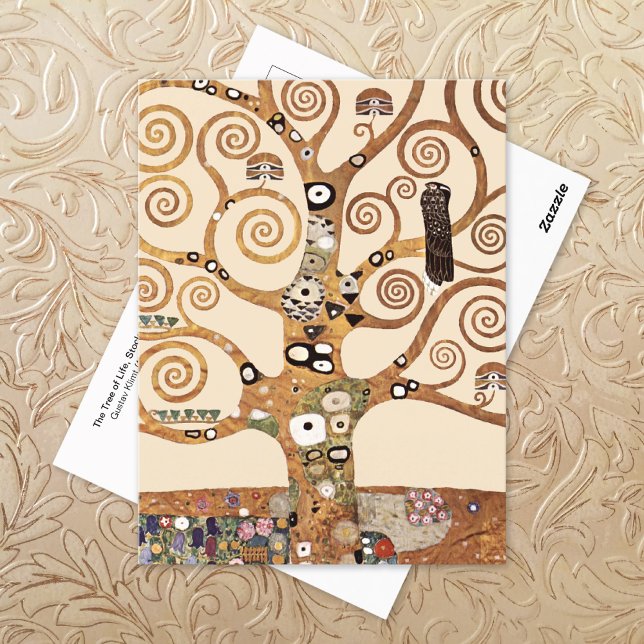 Carte Postale L'arbre de vie, Stoclet Frieze Gustav Klimt (Créateur téléchargé)