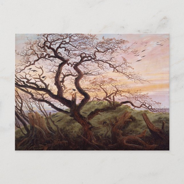 Carte Postale L'arbre des corbeaux, 1822 (Devant)