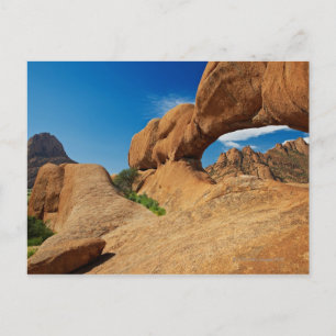 Carte Postale l'arc à Spitzkoppe ou Spitzkuppe, aride