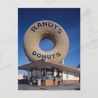 Carte Postale L'architecture californienne des beignets de Randy