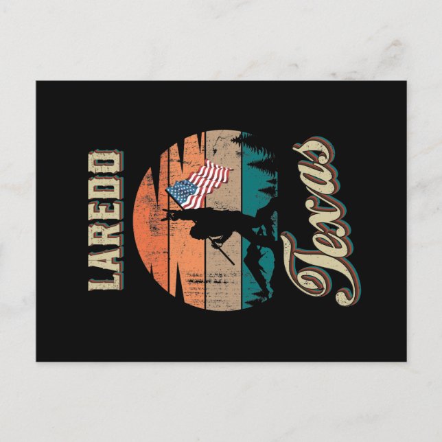Carte Postale Laredo Texas (Devant)