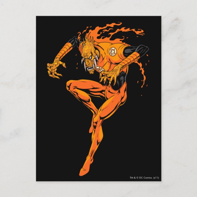 Carte Postale Larfleeze - Agent Orange 1 (Devant)