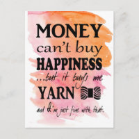 L'argent ne peut pas acheter Happiness Crafts Aqua