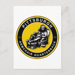 Carte Postale L'ARMCHAIR QB - Pittsburgh