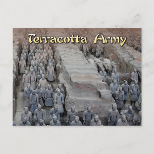 Carte Postale L'armée de terre cuite du premier empereur de Chin