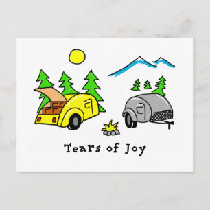 Carte Postale Larmes de Joie