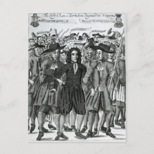 Carte Postale L'arrestation du juge Jeffreys 1689