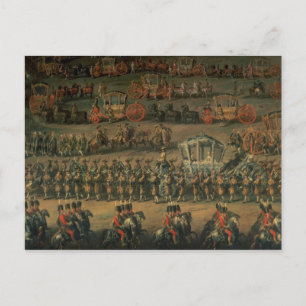 Carte Postale L'arrivée d'Isabella de Parme