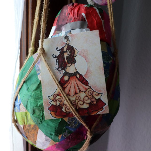 Carte Postale L'art de la danse du ventre (Créateur téléchargé)