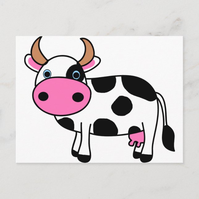 Carte Postale l'art de la vache (Devant)