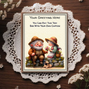 Carte Postale L'art de livre de contes de sentiment quotidien fa