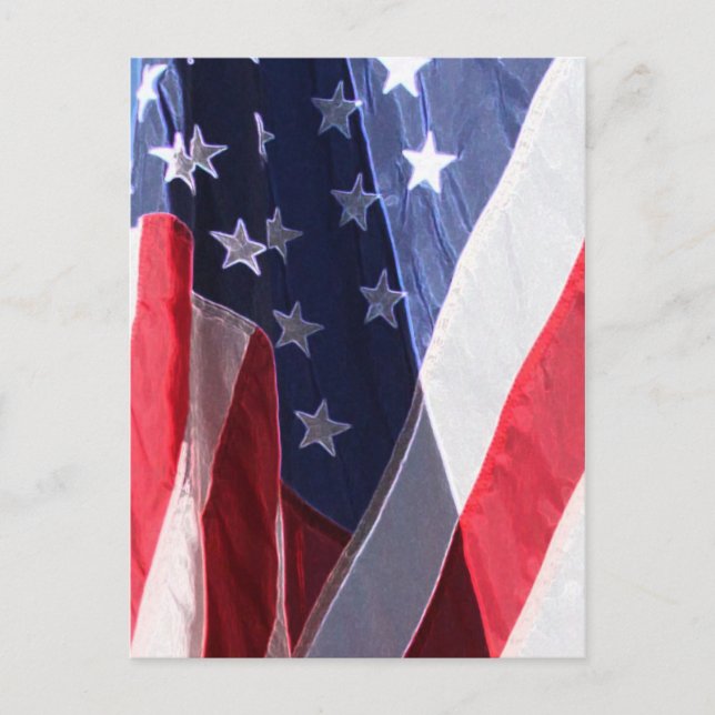 Carte Postale L'art du drapeau (Devant)