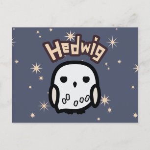 Carte Postale L'art du personnage de dessin animé Hedwig